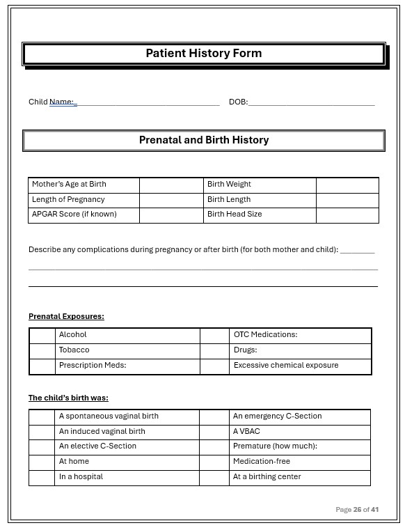 New client paperwork, medical forms, intake paperwork, ABA, Benefit Verification, VOB, copay, deductible, coinsurance, parent communication, Behavior Analysis